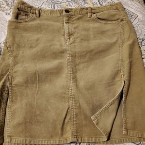 American Eagle Corduroy Skirt Size 12